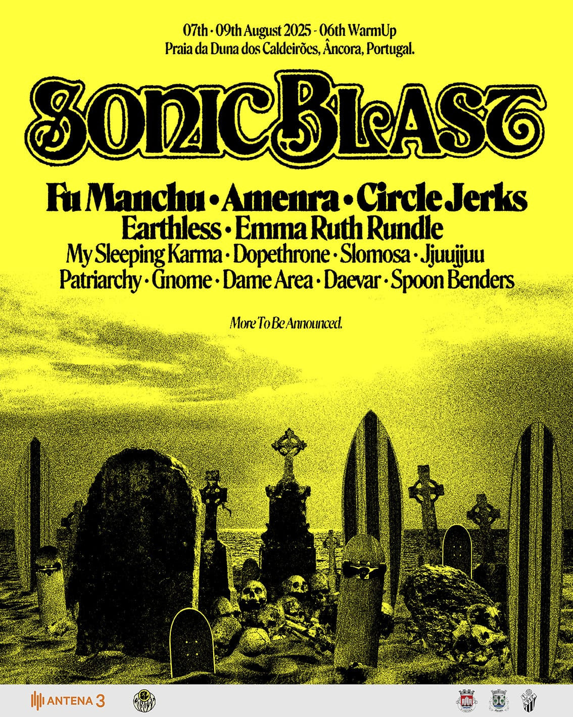 FU MANCHU, AMENRA AND CIRCLE JERKS AMONG THE FIRST 14 CONFIRMED FOR SONIC BLAST FEST 2025