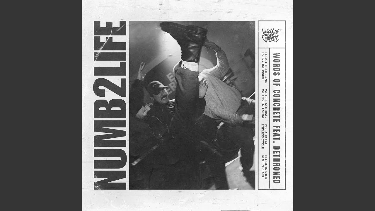 Words of Concrete - Numb 2 Life