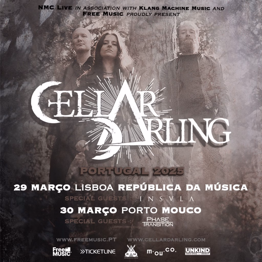Cellar Darling regressam a Portugal, desta vez em nome próprio.