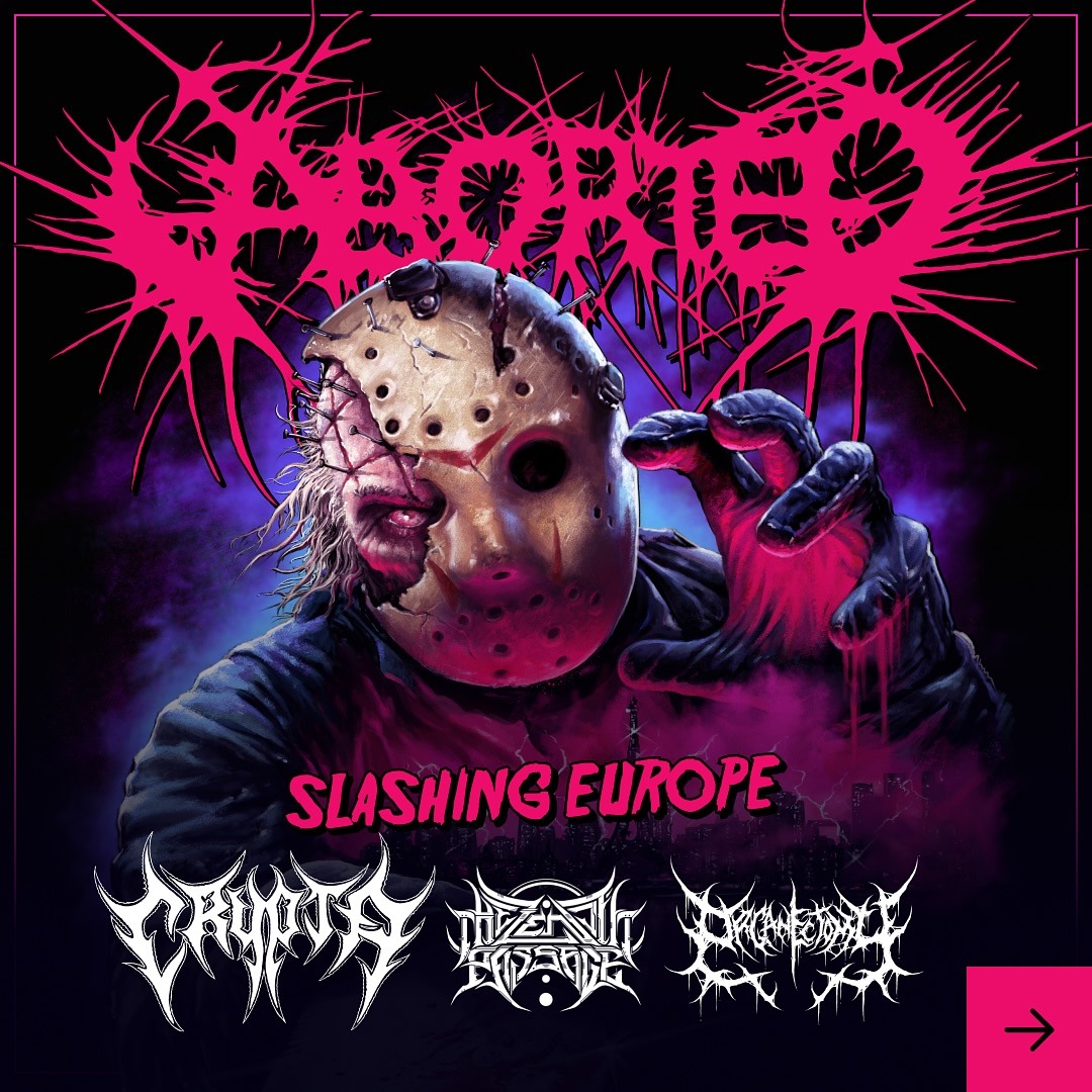 Aborted + Crypta and much more at Slashing Europe - 02.05.2025 at LAV - Lisboa ao Vivo